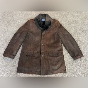 Vintage Skalar Suede Coat
Jacket Faux Fur Lined
